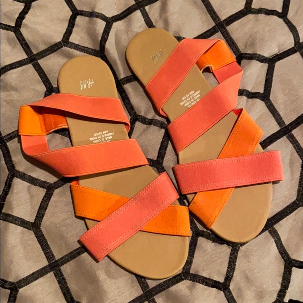 Bright H&M sandals